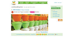 Desktop Screenshot of justsaladexpress.com